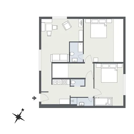 公寓 Wartstein 1838 - Griwa Rent Ag